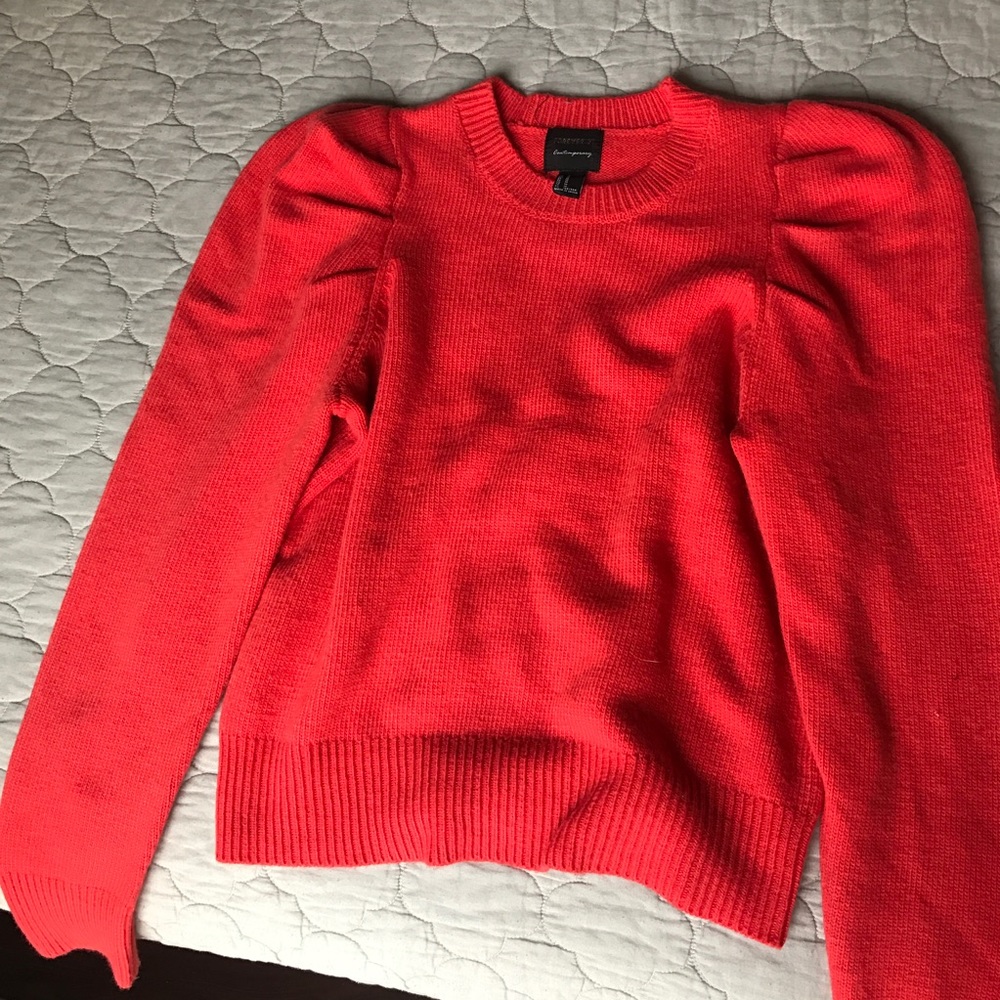 Super soft red sweater